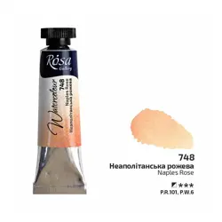 Akvarelové barvy Rosa 10 ml 748 naples rose